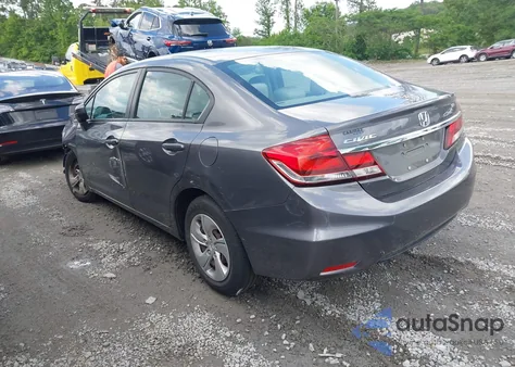 2015 Honda Civic Lx from USA, damaged, VIN 19XFB2F57FE206368